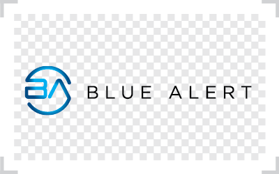 Descarga del logotipo de Blue Alert en negro y color