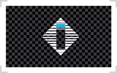 Téléchargement du logo de l'icône Code Bleu en cyan et blanc.